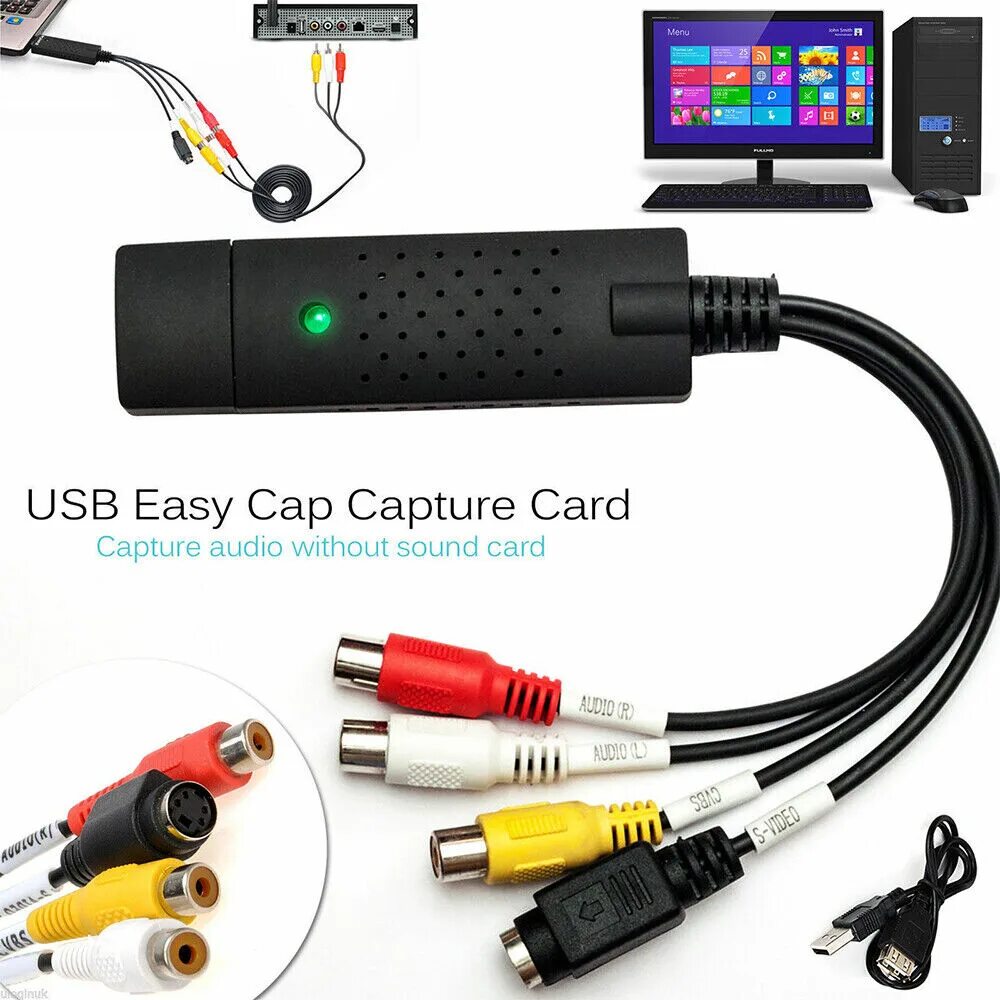 Оцифровка видеокассет easycap. Usb 2.0 видеозахвата easycap оцифровка видеокассет.. easycap 2860. easycap hdmi hd адаптер. устройство видеозахвата easycap.