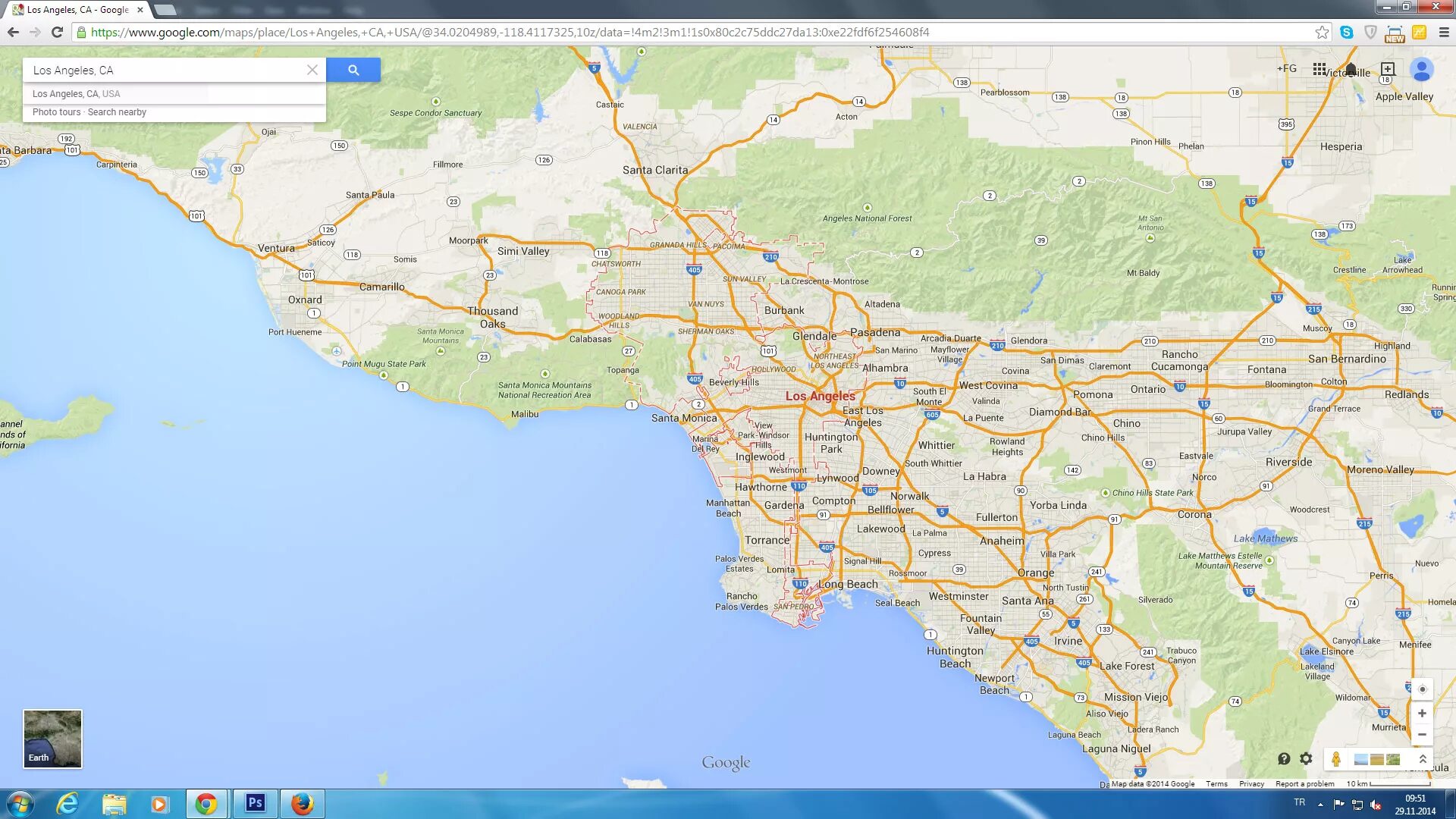 Map los