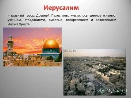 Какой образ жизни вели палестинцы история