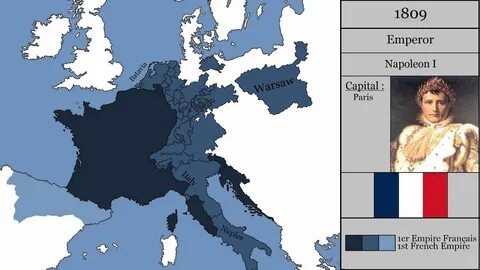 Укажите период первой империи во франции