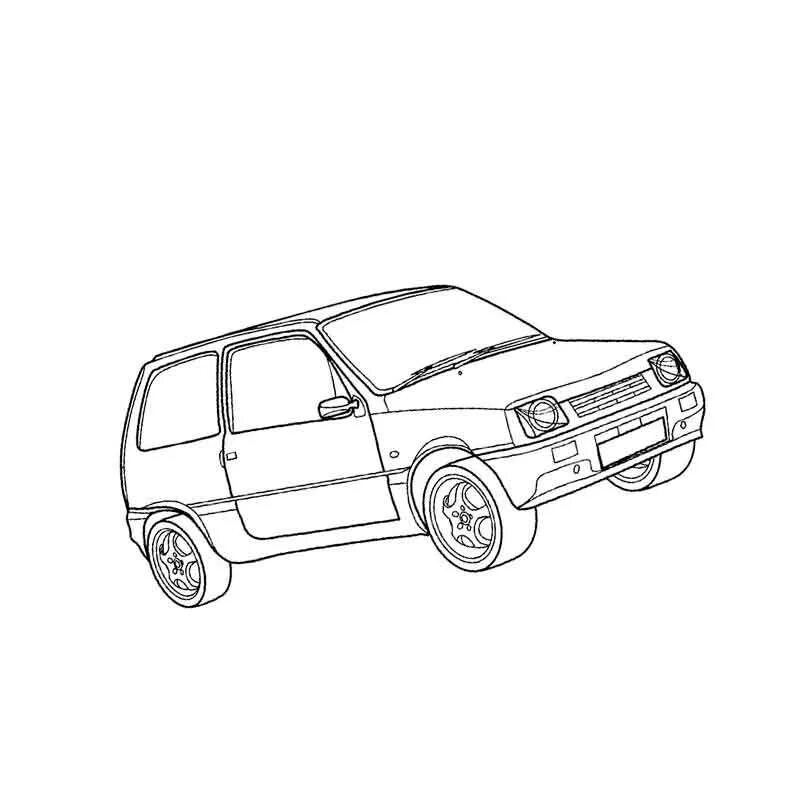 Сломайте печать ока. ВАЗ 1111 рисунок сбоку. ВАЗ 1111 Ока рисунок. Раскраска ВАЗ 2121 Нива. ВАЗ 1111 Ока раскраска.