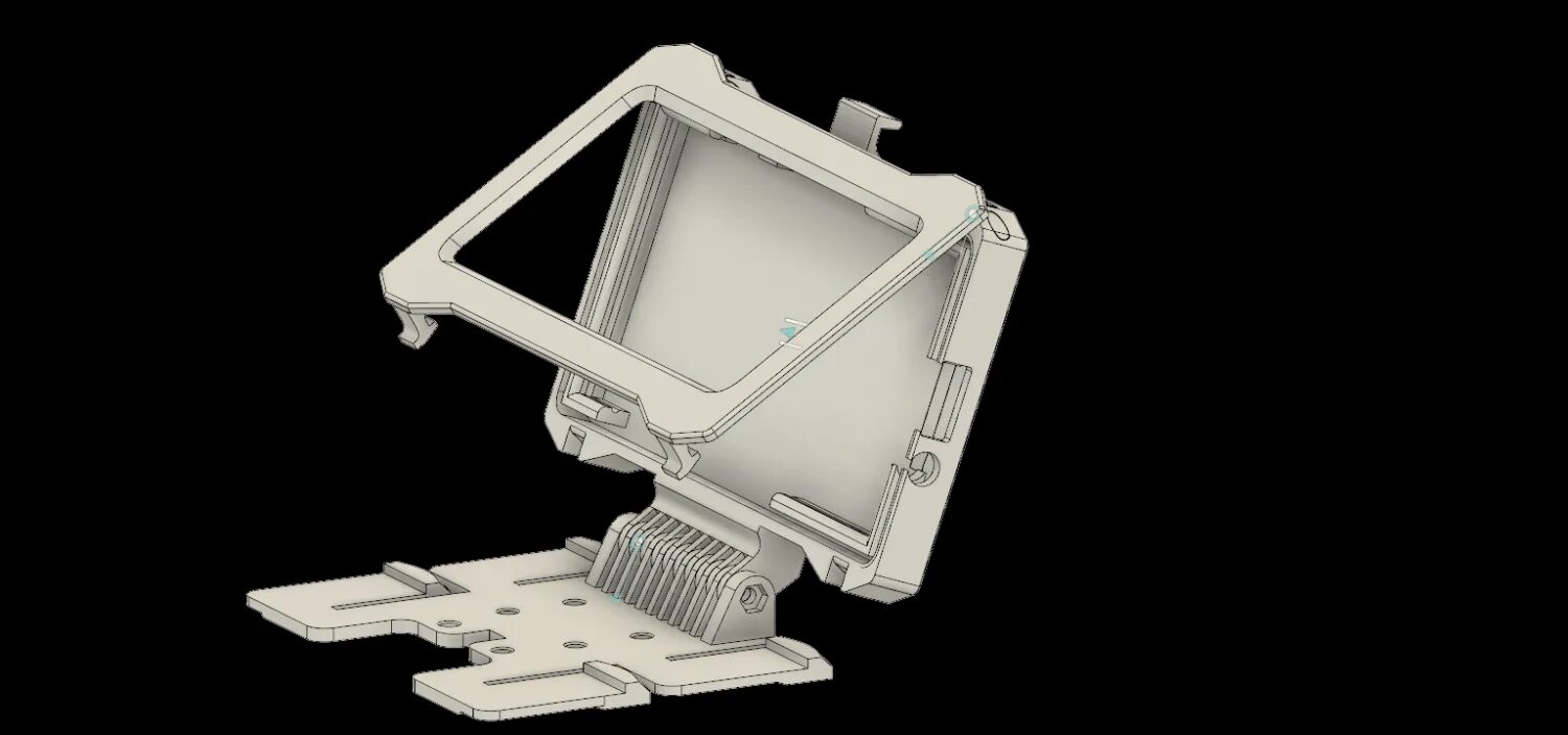 Case stl. Корпус stl. кейс 3д модель. 3d модель кейса. nanovna корпус 3d модель.