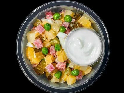 Картошка в оливье