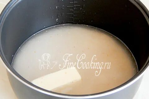 Рецепт ячневой каши на воде в мультиварке