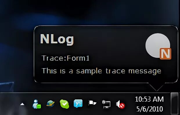 Уровни NLOG. NLOG. Trace message