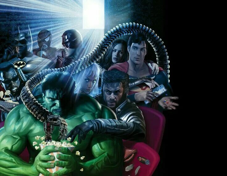 А 4 битва супер злодеев. Художник грег хорн dc comics. мэггот марвел. диск супергерои.