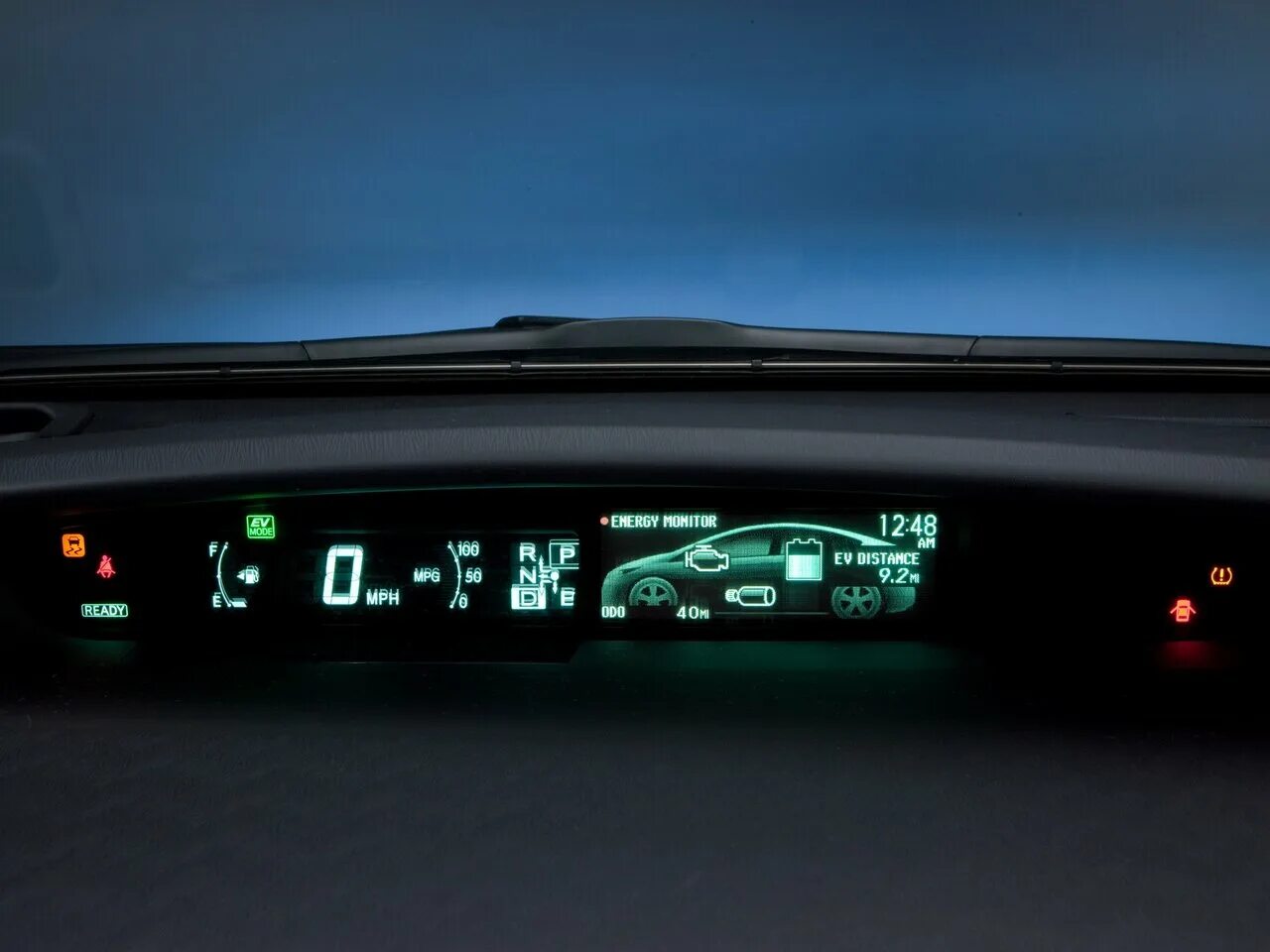 приборы на приусе 30