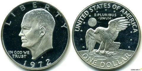 Монета 1 сша