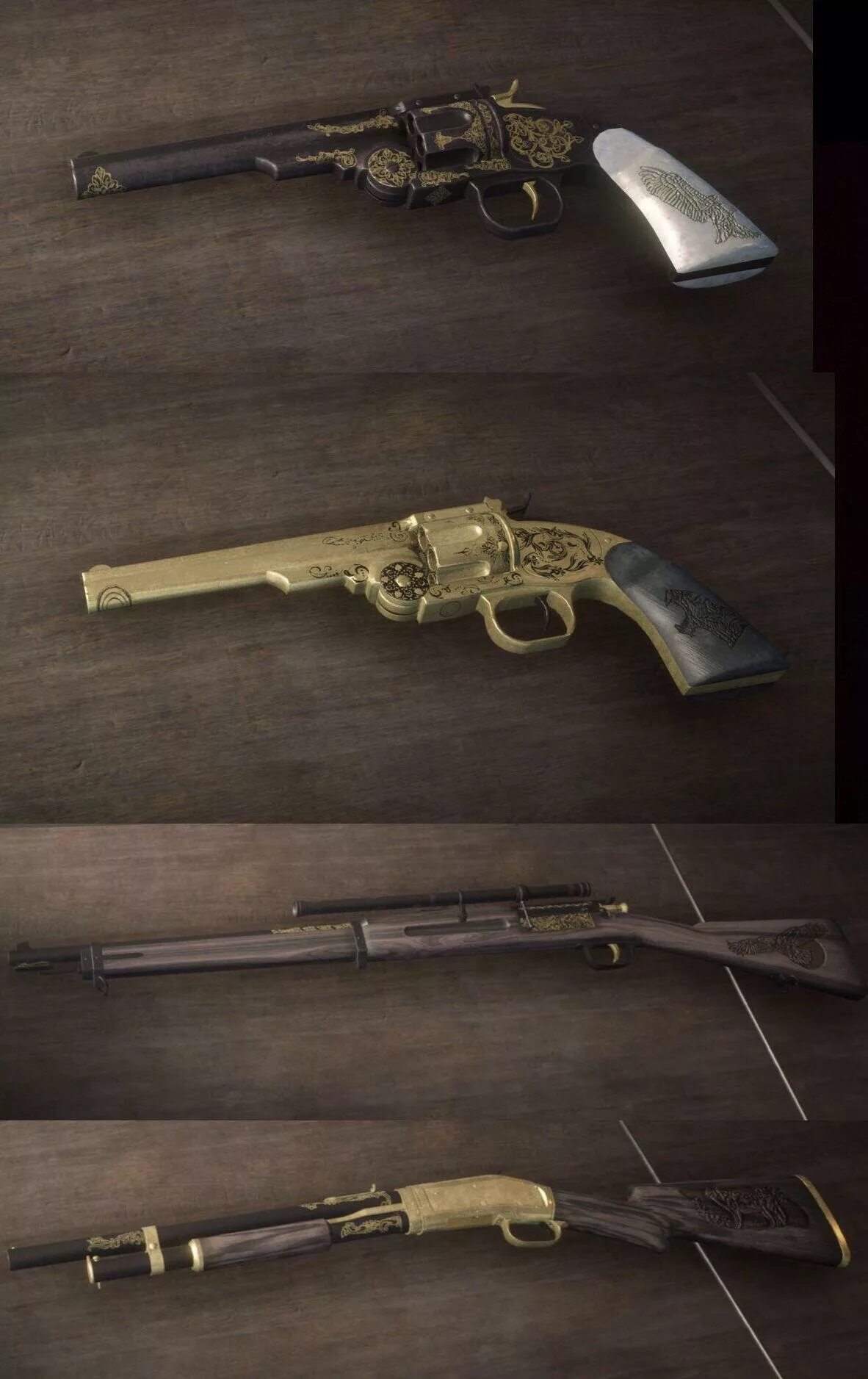 Rdr 2 guns