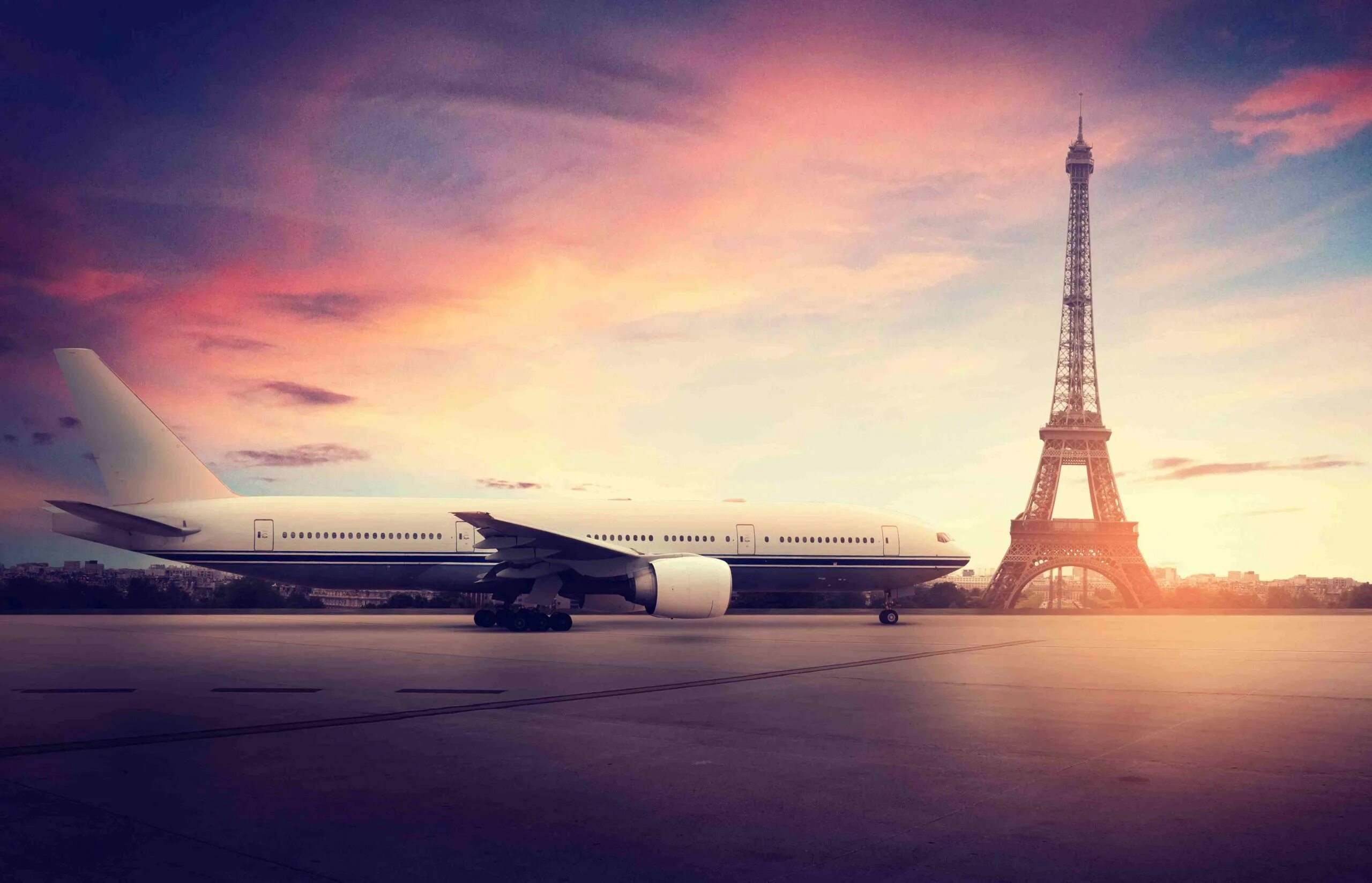 Flying paris