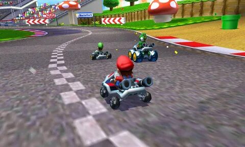 Какой проект послужил прототипом серии игр mario kart.