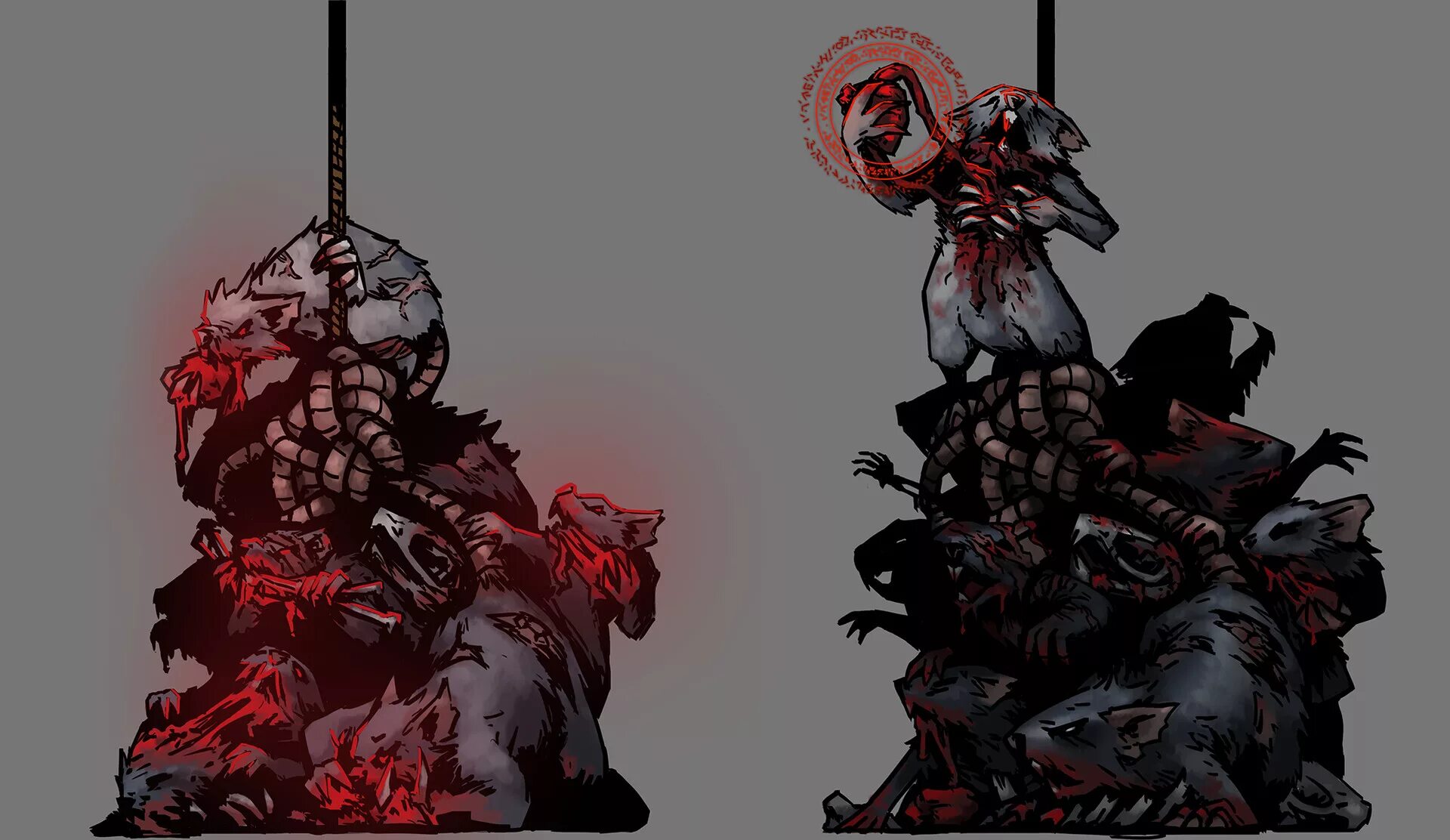 Darkest dungeon чаща. Darkest dungeon 2 боссы. darkest dungeon 2 монстры. darkest dungeon сектант.