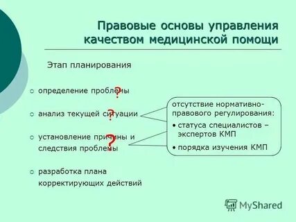 Проблема определения правового статуса