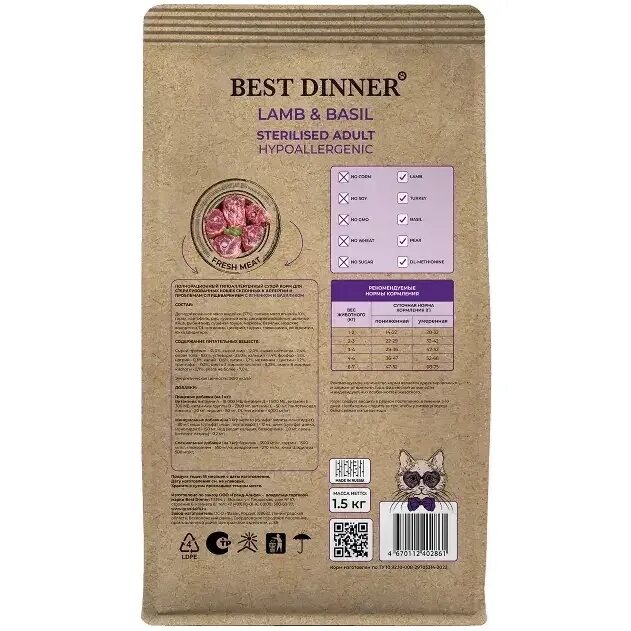 Best dinner для кошек отзывы ветеринаров. Бест диннер корм холистик. best dinner holistic для кошек. best dinner сухой корм для стерилизованных кошек. best dinner holistic adult sensible hypoallergenic small &amp; mini lamb &amp; basil.