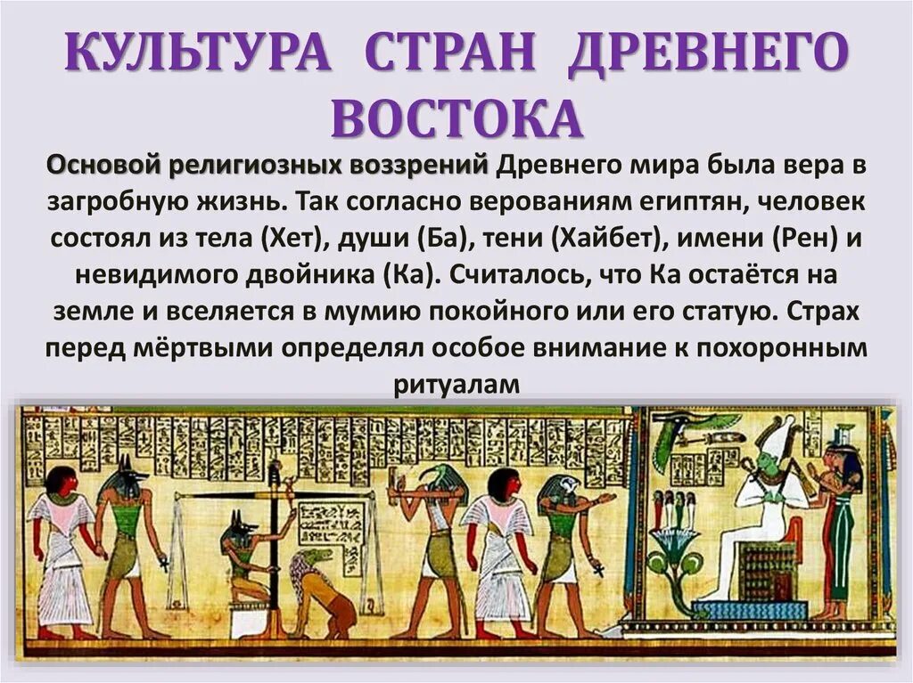 История культуры древнего востока