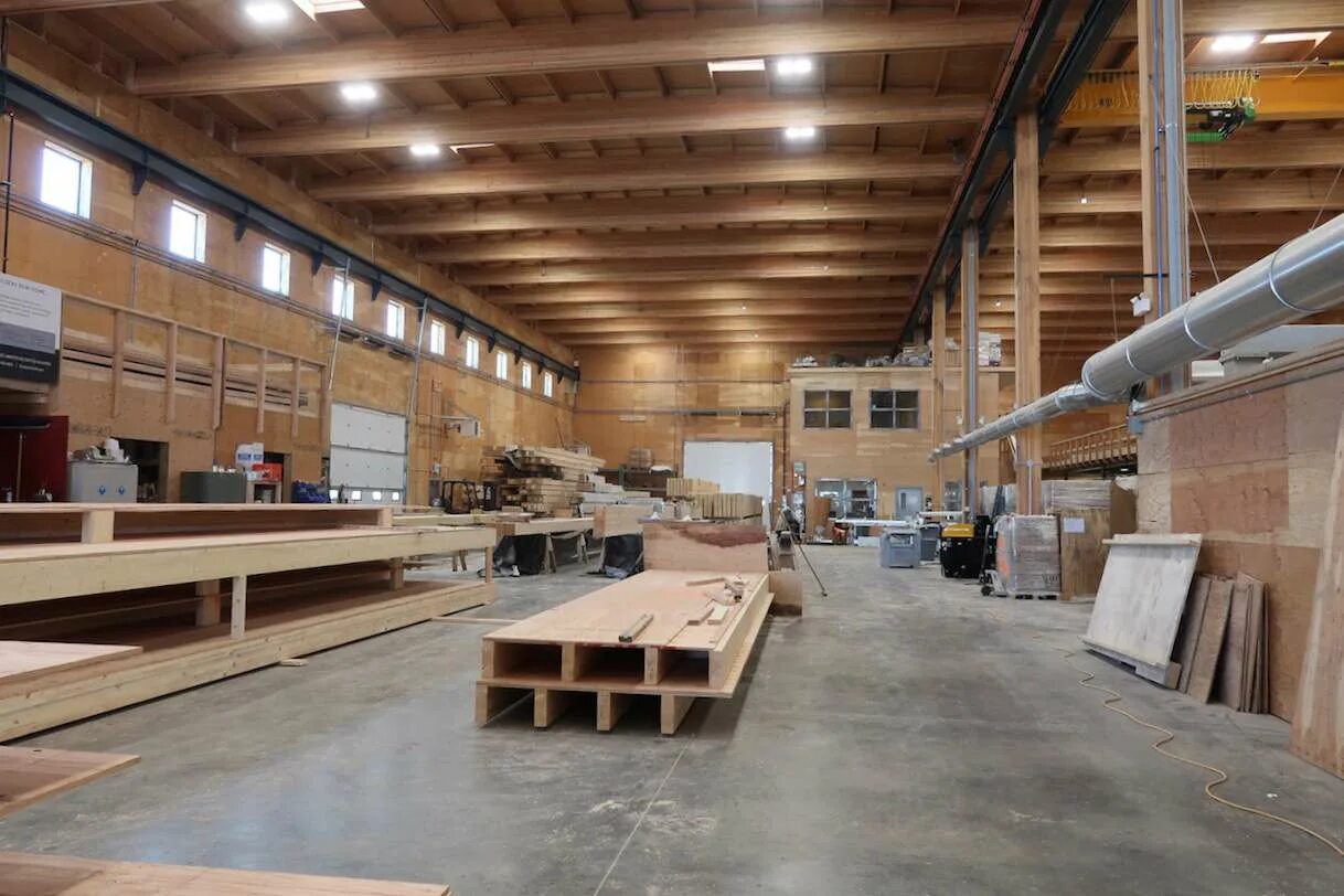 Inside factory. Wood factory. вуд завод. scaffold for factory. factory inside.