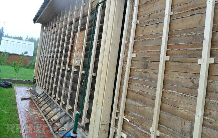 Деревянная обрешетка под утеплитель 100мм. Обрешетка из брусков. Утепление обрешетка. Обрешетка для утепления стены. Обрешетка профиль.