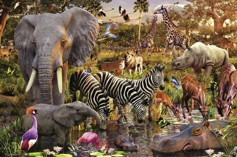 Животные, animals, animal, Ravensburger, равенс, равенсбургер, Другие живот...