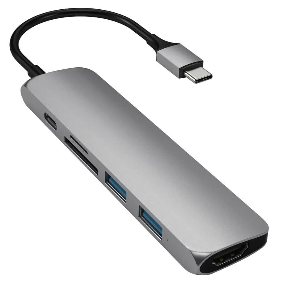 Usb c d. Satechi usb-c multiport v2. адаптер satechi type-c. usb-хаб satechi st-scma2m. satechi usb-c 4.