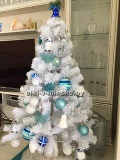 Делаем белую елку