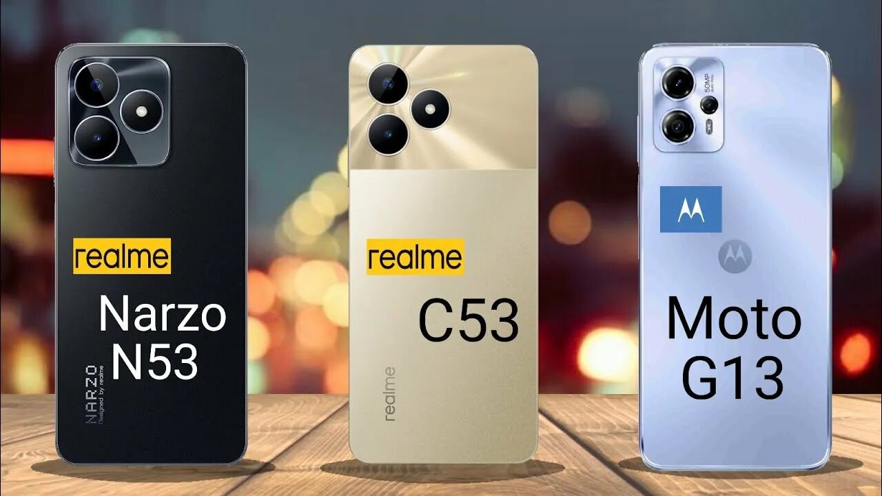 Realme c53 сравнение