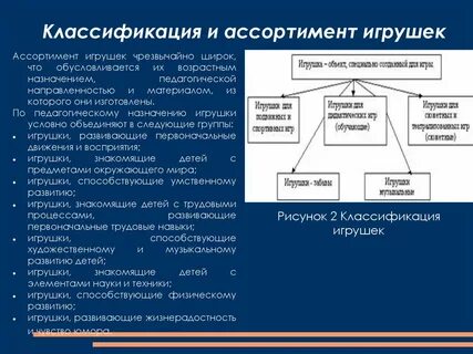 Классификация игрушек
