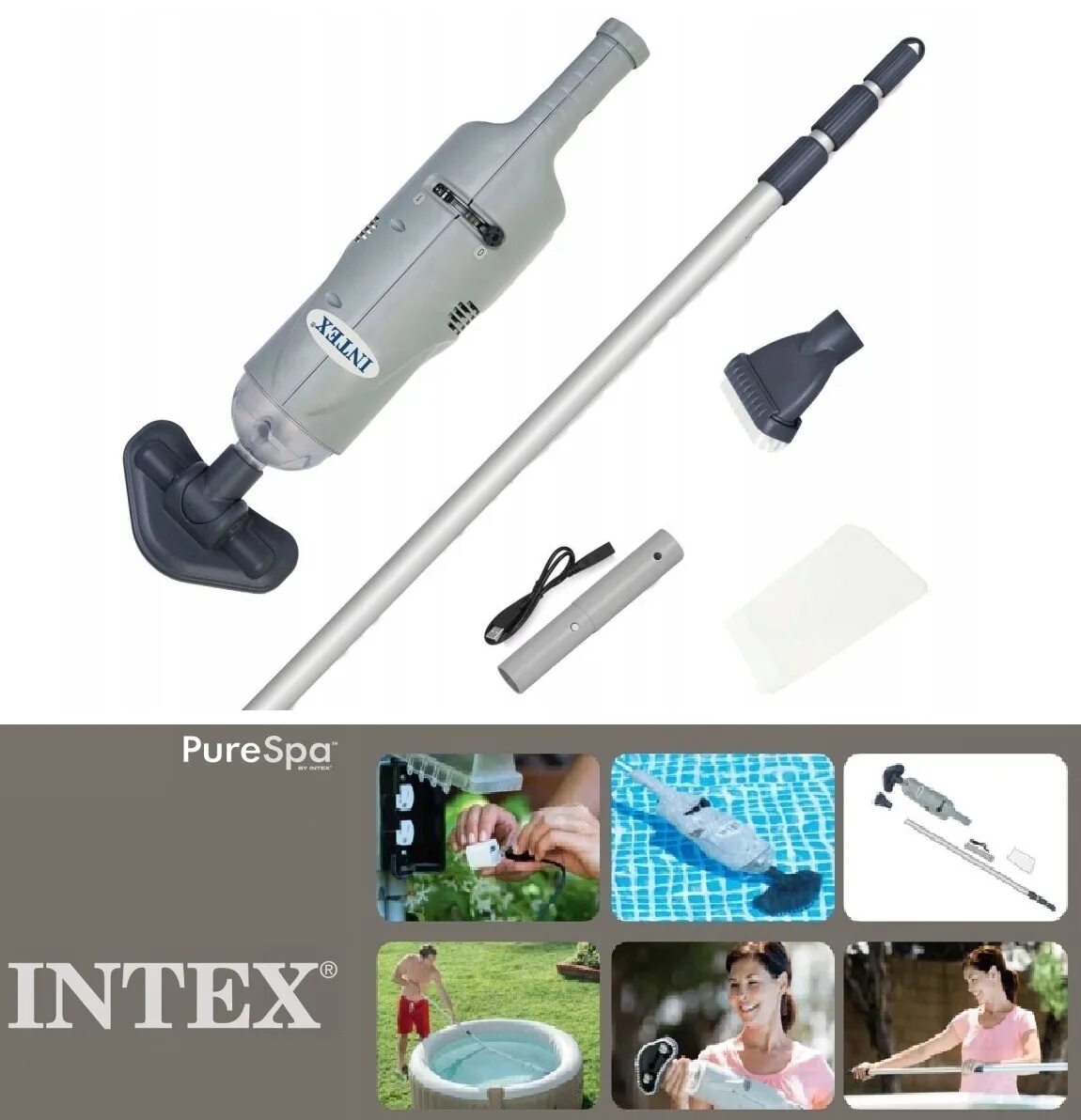 Вакуумный пылесос для бассейна intex 28626. 28620 intex. пылесос для бассейна интех. автоматический пылесос для бассейна intex. 28620 водный пылесос.