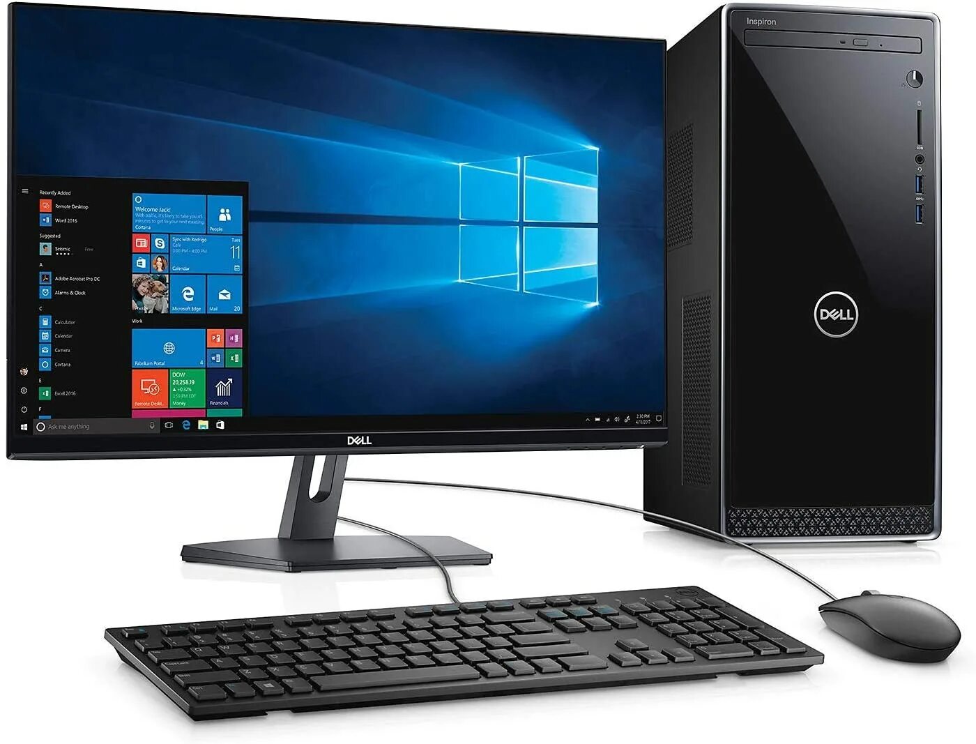 Компьютер с процессором 1. Dell inspiron 3670. dell inspiron 27 7000 series. dell inspiron 3670 desktop computer pc. компьютер dell 3670 imhct8u.