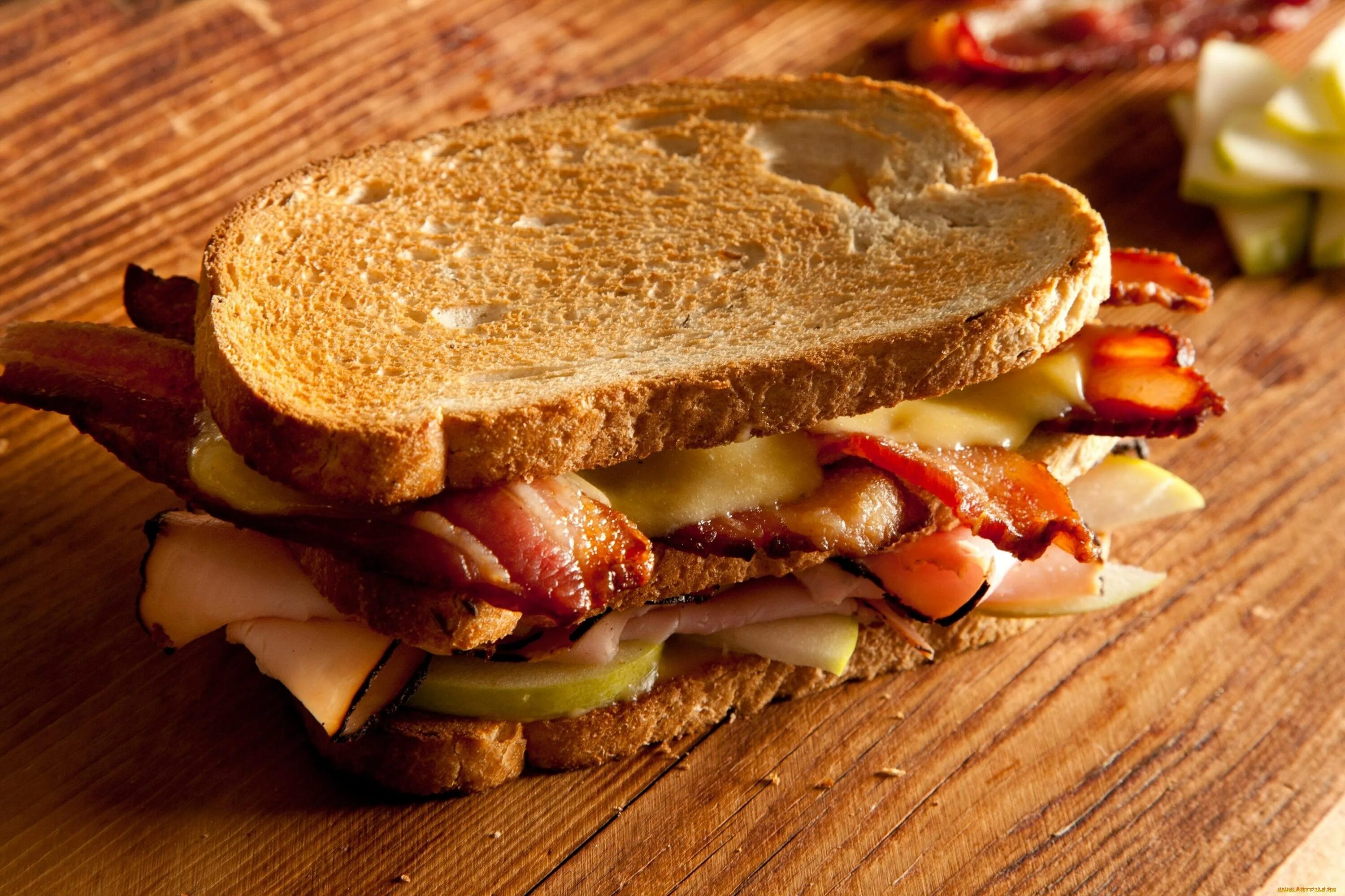 Bacon bread