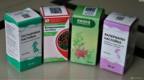 Смесь пять пион валериана пустырник