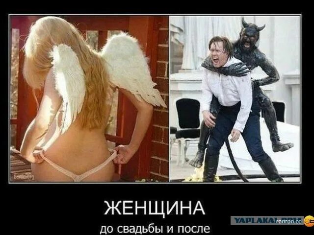 Счастливый брак держится на широком члене