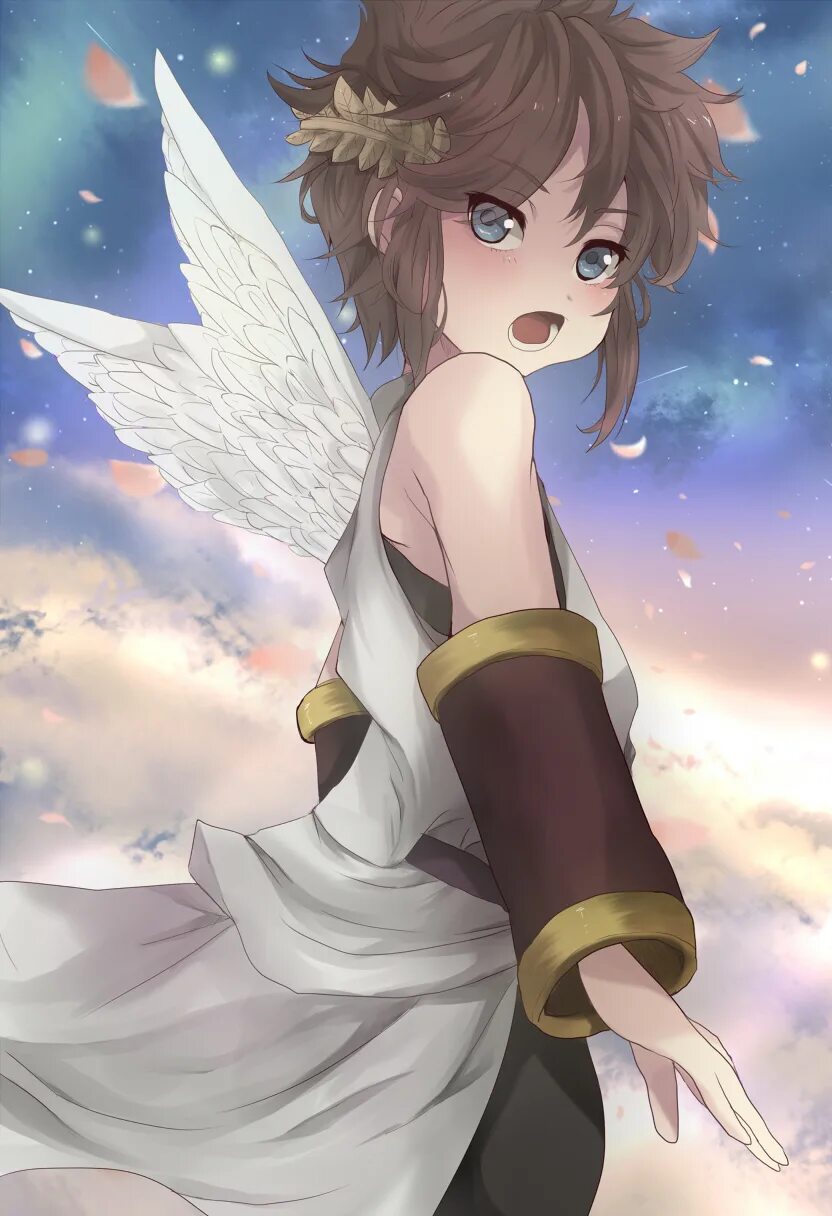 Kid icarus. Kid Icarus Uprising Manga. Icarus Мисси.