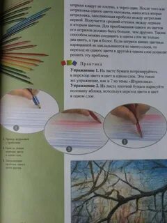Книга рисуем цветными карандашами