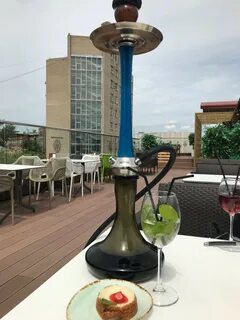 Кальян с открытой верандой