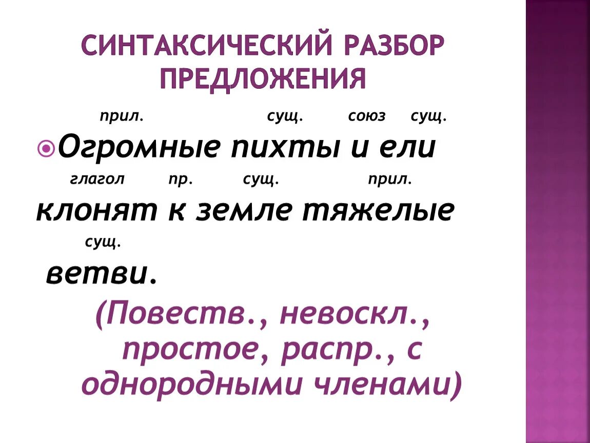 Синтаксический разбор пр. Синтаксический разбор предложения. Синтаксический разбор пред. Синтаксический разбор части предложения. Синтаксический разбор к вечеру байкал успокаивается замолкает