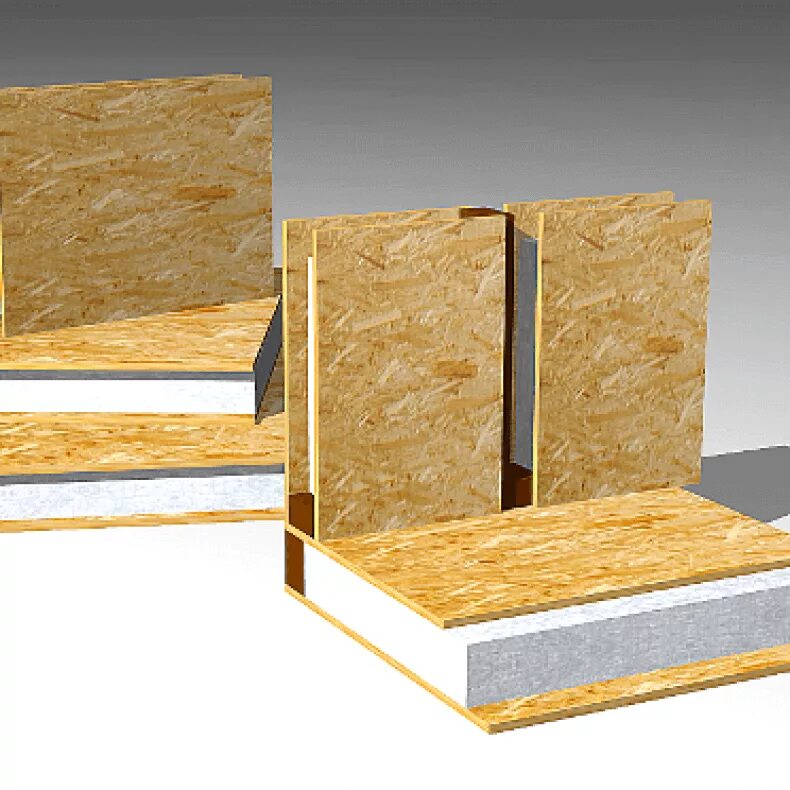 Панель SIP (Structural Insulated Panel. Теплоизоляционная панель SIP (Structural Insulated Panel). СИП панели 118 мм. Сэндвич панели ОСП. Цена готовых сип панелей