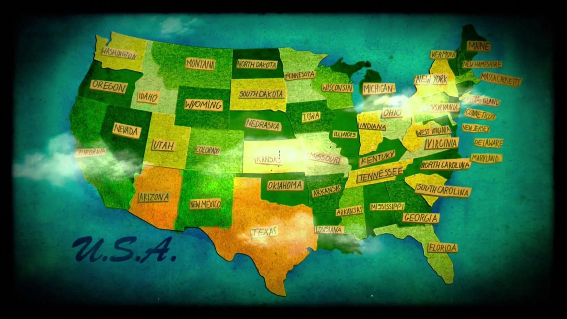 We map. Карта США. Карта США на рабочий стол. Штаты США. Карта США красивая.