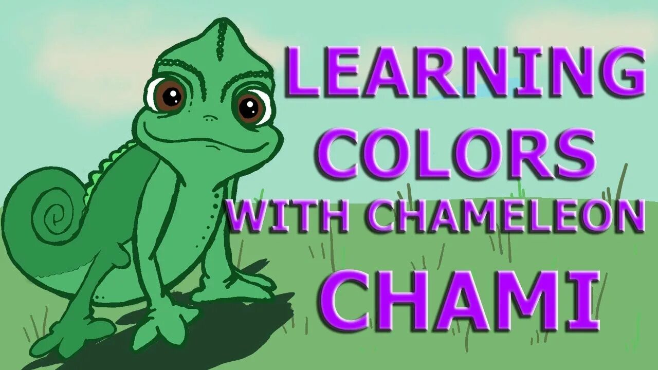 Хамелеон на англ. Хамелеон на английском. Find Chameleon. Раскашивать и учить цвета.