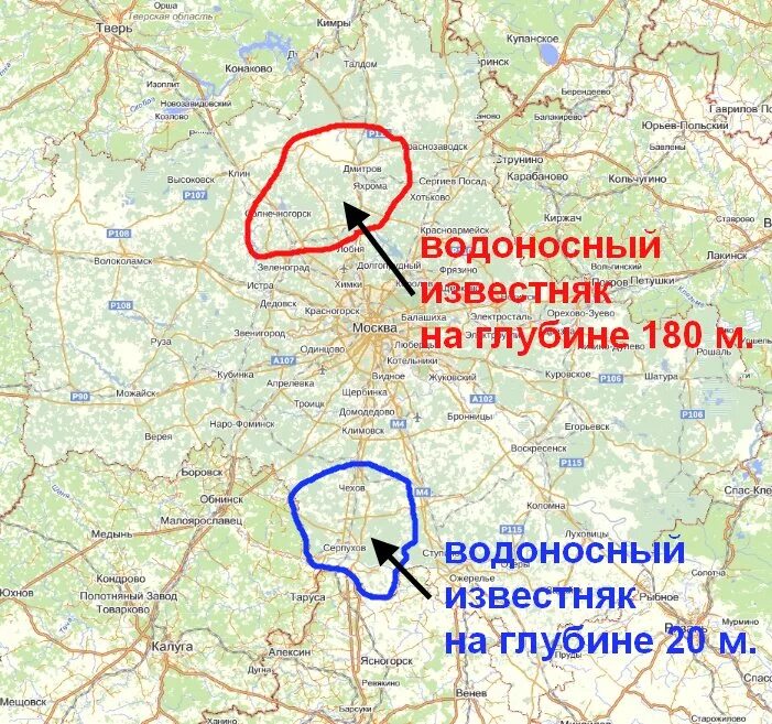 Глубина залегания водоносных слоев в Московской области карта. Водоносный слой в Подмосковье карта. Водоносные горизонты Московской области. Карта водоносных горизонтов Московской области. Грунтовые воды московская область