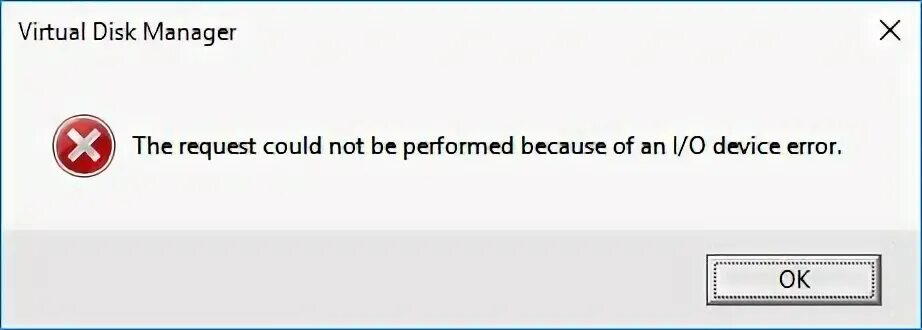Win32 error