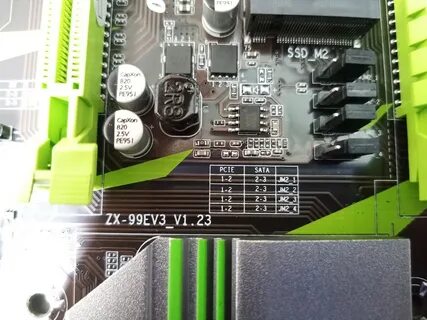 Подключение материнской платы atermiter x99