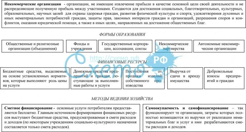 Особенности и отличия некоммерческих организаций Необычные решения krasnaya-shap