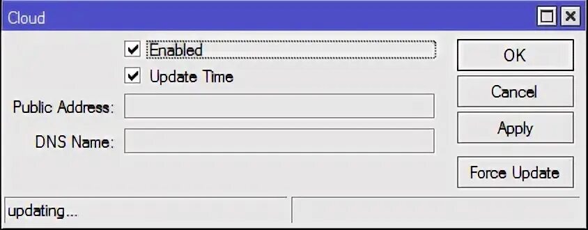 Could not resolve dns name mikrotik