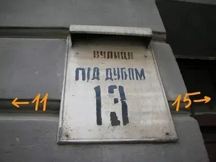 Порядок нумерации домов