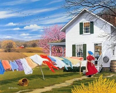 Through the country