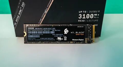 Wd black sn750