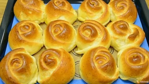Булочки с сахаром из дрожжевого форма
