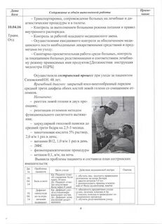 Содержание проведенной работы