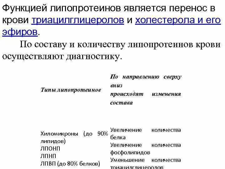 Липопротеины функции. Классификация, строение и функции липопротеинов. липопротеины крови. классификация липопротеинов. основные разновидности липопротеинов крови.