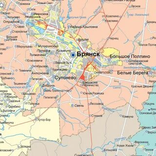Граница г брянска